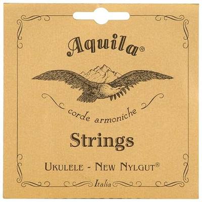 Aquila AQ-21 New Nylgut Baritone Ukulele Strings – Low D Tuning – 1 Set of 4 – Premium Synthetic Gut Strings for Warm Tone & Stable Tuning
