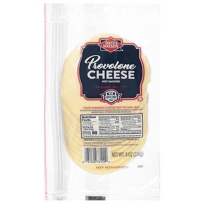 Dietz & Watson Pre-Sliced Provolone Cheese, 8 oz