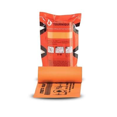 SWAT-T™ Tourniquet Orange by Safeguard Medical, Emergency First Aid Equipment for Massive Hemorrhage Control. Made in The USA