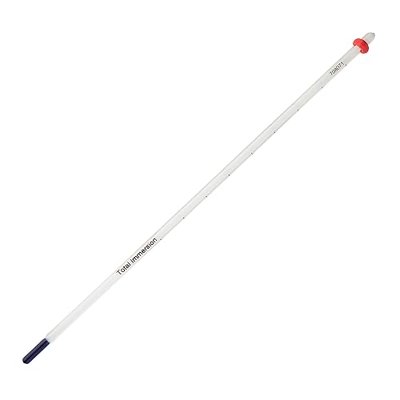 SP Bel-Art Immersion Mercury Thermometer - Liquid-In-Glass, Organic Liquid Laboratory Glass Thermometer