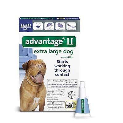 Advantage II Extra Large Dog 6-Pack