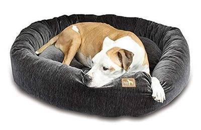 Nest Dog Bed, X-Small 20"x20"x6", Charcoal