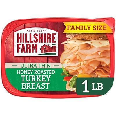 Hillshire Farm Ultra Thin Sliced Deli Lunch Meat, Honey Roasted Turkey Breast, 16 oz