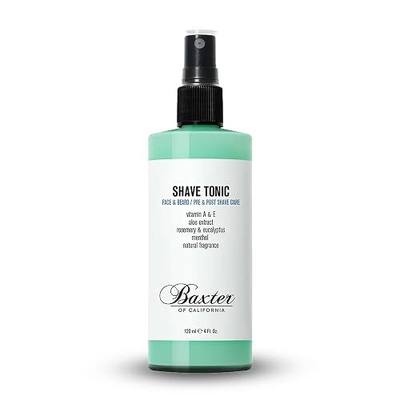 Baxter of California Shave Tonic For Men | Non-Drying | Hydrate & Strengthen | Aloe Extract and Eucalyptus | 4 fl oz.