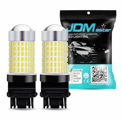 Extremely Bright 144-EX Chipsets 3056 3156 3057 3157 LED Bulbs with Projector for Backup Reverse Lights Only, Xenon White