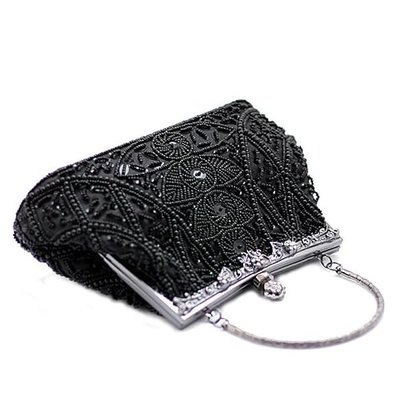 Women's Vintage Bead Sequin Evening Handbags