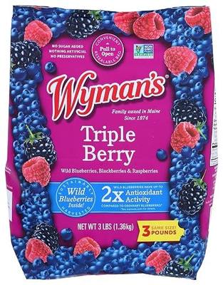 Wyman's Of Maine, Berry 3 Blend, 48 Ounce