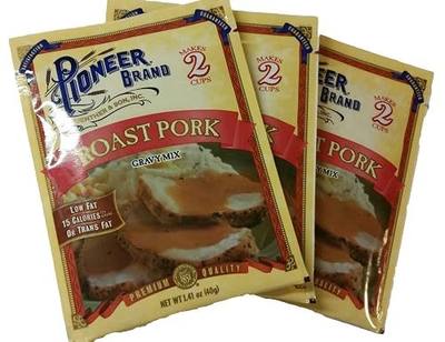 Pioneer Brand Roast Pork Gravy Mix Multi-pack, 3 Packets