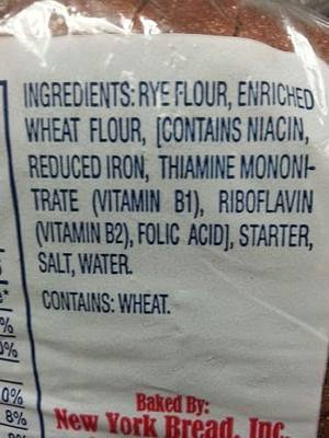 Ukrainian Rye Bread 24oz 680g