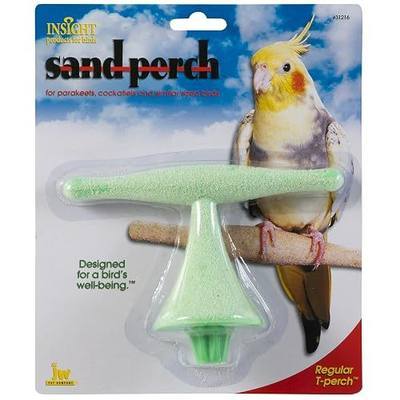 JW Pet Insight Sand Perch T Perch Bird Accessory, Regular