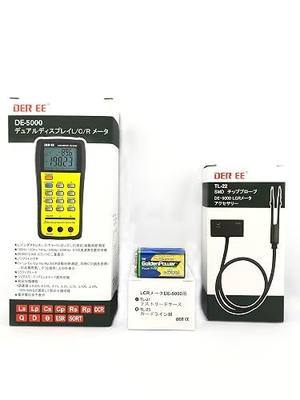 De-5000 High Accuracy Handheld LCR Meter with Tl-21 Tl-22 | High Accuracy