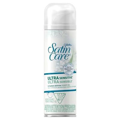 Gillette Satin Care Ultra Sensitive Women's Shave Gel - 7 oz