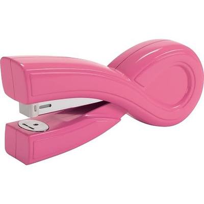 Staples 797102 Pink Ribbon Full Strip Stapler 20 Sheet Capacity Pink