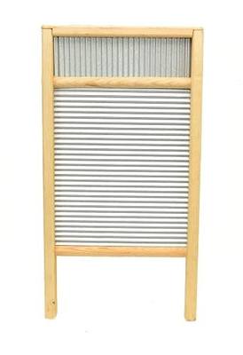 Large Washboard with Tin-23 Inches High X 12.25 Inches Wide