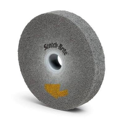 Cubitron EXL PRO Deburring Wheel - Metal Deburring, Finishing and Polishing Wheel - Unitized - 6" x 1" x 1"