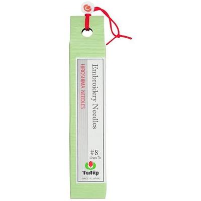 Sewline Tulip Embroidery Needles, Size-8, 8-Pack