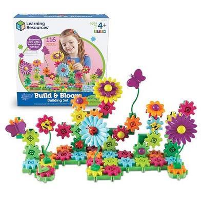 Learning Resources Gears Build & Bloom Building Set