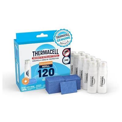 Thermacell Mosquito Repellent Refills; Provide 120 Hours of Protection; Contain 30 Repellent Mats, 10 Fuel Cartridges; Compatible with Any Fuel-Powered Mosquito Repeller Product
