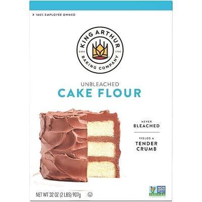 King Arthur Cake Flour, Unbleached and Unenriched, 2 lb (Pack of 1) - Non-GMO Project Verified, No Preservatives