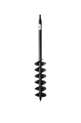 Power Planter Auger Drill Bit Extension, 5" x 28" with 1/2" Non-Slip Hex Drive, Garden Auger for Planting 5” and 6” Potted Plants, Garden Digging Tool for Dirt, Clay, Soil and Sand