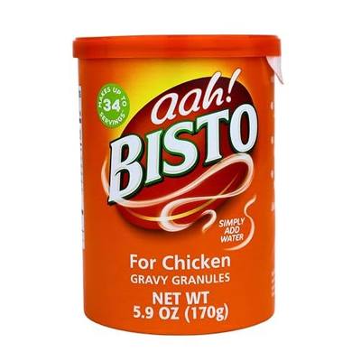 Bisto Chicken Gravy Granules 5.9 oz – Rich and Savory Flavor for Roasted Chicken, Family Meals, Comfort Dishes – Quick, Easy, Lump-Free Preparation – Velvety Consistency