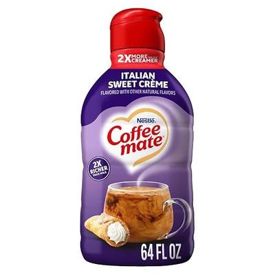 Coffee Mate Italian Sweet Creme Liquid Coffee Creamer, 64 Fl Oz