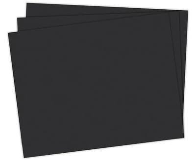 School Smart Railroad Poster Board Paper, 22 x 28 Inches, 6-Ply, White, Pack of 25