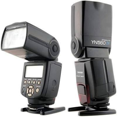 YONGNUO YN560 IV Universal Flash Speedlite, GN58 2.4G Hot Shoe Mount | YN-560IV Flash Speedlight, Master + Slave Flash Built-in Trigger System, for Canon Nikon Pentax Olympus Fuji Digital Cameras