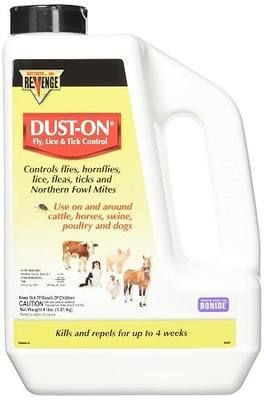 Bonide Products Fly, Lice & Tick Control Dust-On, 4 lb