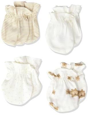 Gerber Baby 4-pair Mittens