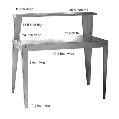 AmeriHome Multi-Use Steel Table/Work Bench