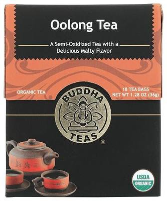 Organic Oolong Tea, 18 Bleach-Free Tea Bags – Rich in Vitamins and Minerals and a Natural Source of Antioxidants, No GMOs