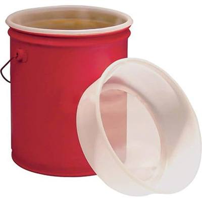 Duda Diesel Duda Energy fs5:25u 5 gal EZ Strainer Insert, 25 Micron for Bucket Pail Filtering, Water Paint, Biodiesel, Wvo Wmo Vegetable Oil, 12" Length, HDPE