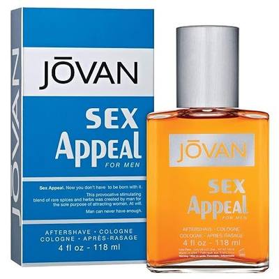 Jovan Musk for Men, After Shave Cologne, Sex Appeal, 4 fl. oz.