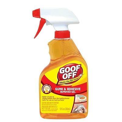 Goof Off FG790 Gunk Adhesives Remover, 12 oz, Bottle,