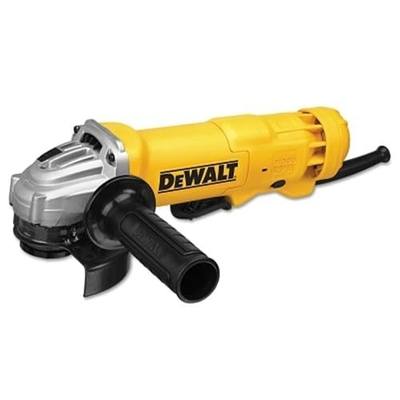 DEWALT Angle Grinder, 4.5 Inch, 11 Amp, 11,000 rpm, With Paddle Switch, Ergonomic Compact Design Grinder Tool (DWE402)