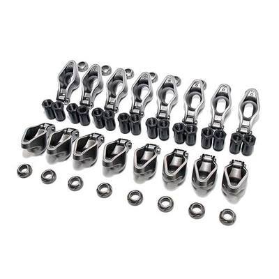 Roller Tip Rockers 1.5 Ratio 3/8 w/Polylocks Self Aligning for SBC 350 Vortec Chevy