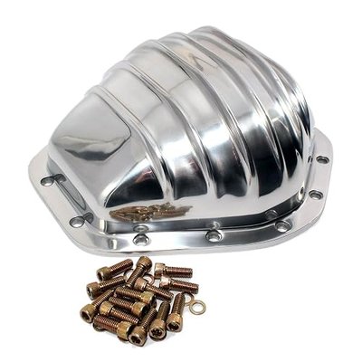 Assault Racing Products A5075 GM Truck 14 Bolt 10.5in Ring Gear Polished Aluminum Rear Differential Cover