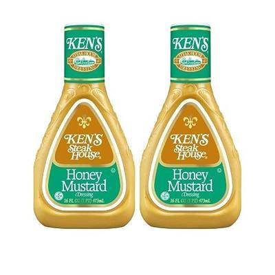 Ken's Steak House Honey Mustard Dressing 16 Oz (2 Pack)
