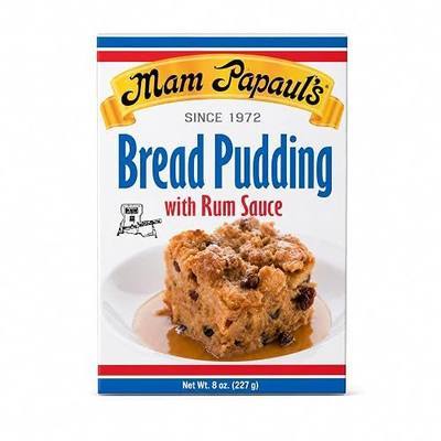 Mam Papaul's New Orleans Style Bread Pudding with Rum Sauce Mix, 16.25 oz