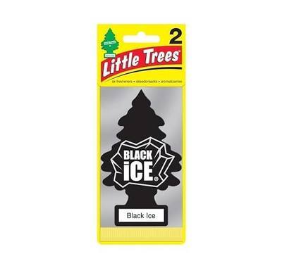 Black Ice Little Trees Air Fresheners (2-Pack)