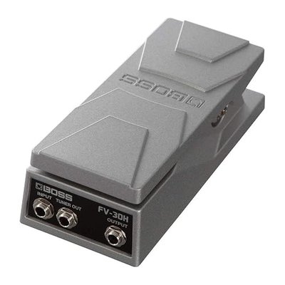 BOSS FV-30H High-Impedance Compact Foot Volume Pedal for your Pedalboard | Maximize Space | BOSS standard Sound Quality, Reliability & Durability | Connect directly to Electric Guitar or Bass