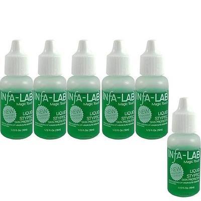 Infalab Magic Touch Liquid Styptic Skin Protector Stop Bleeding Cuts (6 pieces)