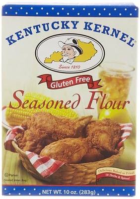 Kentucky Kernal Flour Seasoned Gluten free, 10 OZ(Pack of 3)