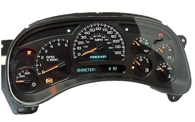 Instrument Cluster Compatible with 2003-2005 Chevrolet Silverado Tahoe Avalanche Suburban & GMC Yukon Sierra Yukon XL