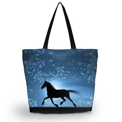 Beach Tote Bags Travel Totes Bag Shopping Zippered Tote for Women Foldable Waterproof Overnight Handbag