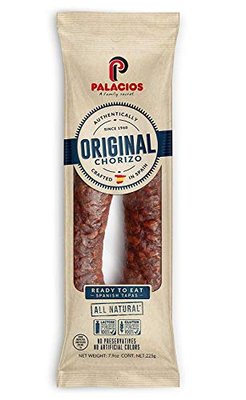 Chorizos Imported from Spain. Packof 4 chorizos. 31.75 onces total