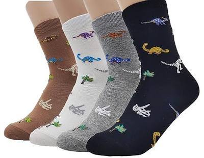JJMax Women's Awesome Hungry T-Rex Dinosaur Socks Set RAWR