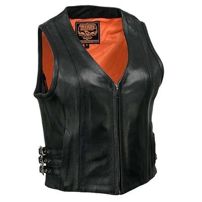 Milwaukee Women's Zippered Front Vest with Side Buckles
