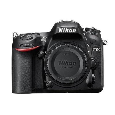 Nikon D7200 DX-format DSLR Body (Black)